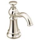 Moen Polished Nickel 18 oz. Deck Mount Metal Soap and Lotion Dispenser 