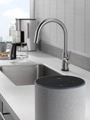 Delta Faucet Arctic Stainless Single Handle Pull Down Voice and Touch Activated Kitchen Faucet 