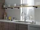 Delta Faucet Arctic Stainless Single Handle Pull Down Voice and Touch Activated Kitchen Faucet 