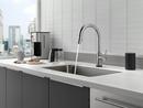 Delta Faucet Arctic Stainless Single Handle Pull Down Voice and Touch Activated Kitchen Faucet 
