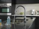 Delta Faucet Arctic Stainless Single Handle Pull Down Voice and Touch Activated Kitchen Faucet 