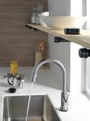 Delta Faucet Arctic Stainless Single Handle Pull Down Voice and Touch Activated Kitchen Faucet 
