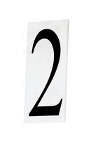 Maxim Lighting&reg; White #2 House Number 