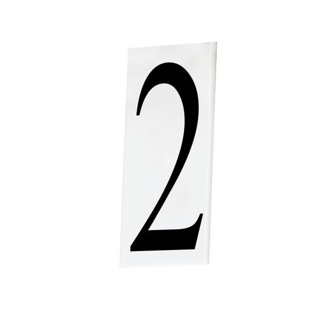 Maxim Lighting&reg; White #2 House Number 