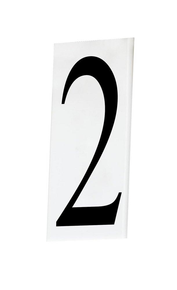 Maxim Lighting&reg; White #2 House Number 