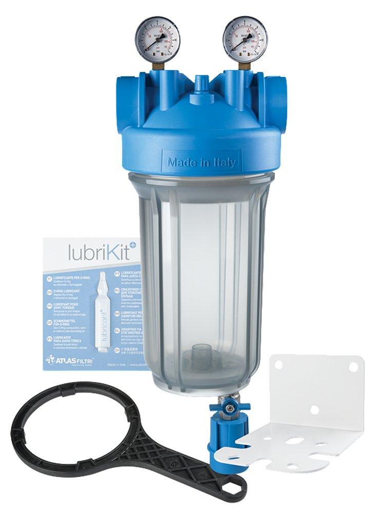 Produktbild von DP 20 MONO Filtergehäuse – 20″ Zoll, 1″ Anschluss, Polypropylen – Für Trinkwasser