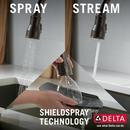 Delta Faucet Venetian Bronze Single Handle Pull Down Kitchen Faucet 