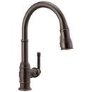 Delta Faucet Venetian&reg; Bronze Single Handle Pull Down Kitchen Faucet 