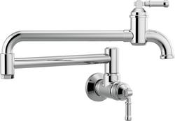 Wall Mount Pot Filler in Chrome