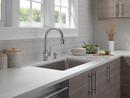 Delta Faucet Arctic Stainless 13 oz. Deck Mount Brass Soap and Lotion Dispenser 