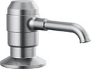 Delta Faucet Arctic Stainless 13 oz. Deck Mount Brass Soap and Lotion Dispenser 
