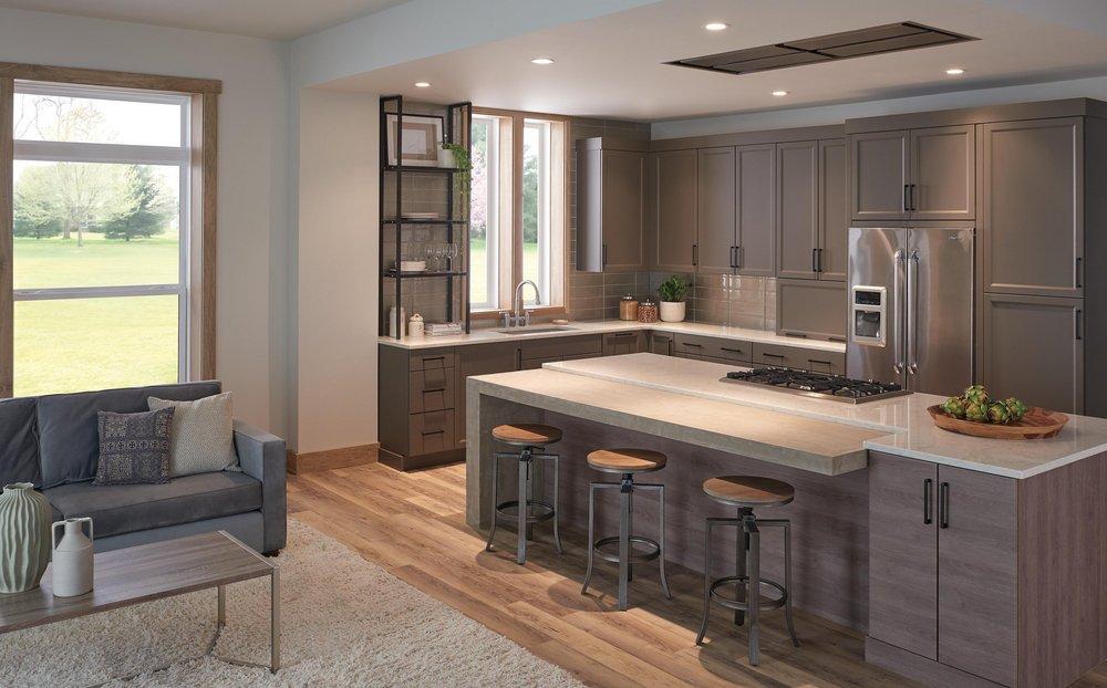 Delta Faucet Arctic Stainless Two Handle Bridge Pull Down Kitchen Faucet 