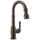 Single Handle Pull Down Bar Faucet in Venetian® Bronze