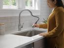 Delta Faucet Arctic Stainless Single Handle Pull Down Kitchen Faucet 