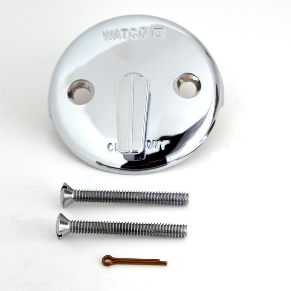 Watco Chrome Plated Trip Lever Overflow Plate Kit 
