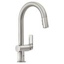 GROHE StarLight&reg; SuperSteel Monoblock Single Handle Pull Down Kitchen Faucet 