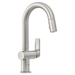Single Handle Pull Down Bar Faucet in SuperSteel Infinity&trade;