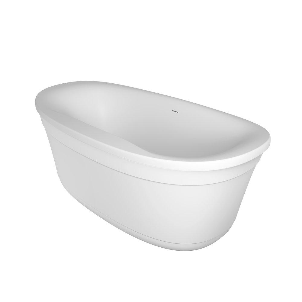 Luna Bathtub SPA Whirlpool Soaking Freestanding Bathtub