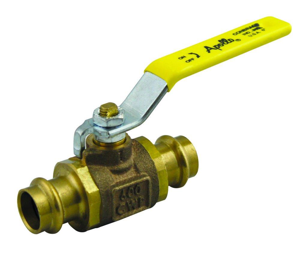 Apollo&reg; Press Bronze Cast Bronze Full Port Press 200# Ball Valve 