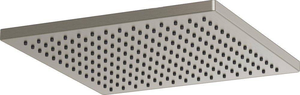 Brizo Luxe Nickel Single Function Soft Rain Spray Showerhead 