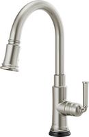 Brizo Brilliance&reg; Stainless Single Handle Pull Down Touch Activated Kitchen Faucet 