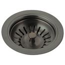 Delta Faucet Black Stainless 4-3/8 in. Basket Strainer 