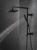 Delta Faucet Matte Black No Handle Multi Function Shower System 
