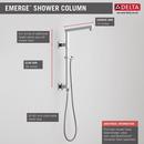 Delta Faucet Venetian Bronze No Handle Multi Function Shower System 