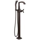 Single Handle Floor Mount Filler in Venetian Bronze (Trim Only)