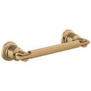 Metal Drawer Pull in Gold Tones