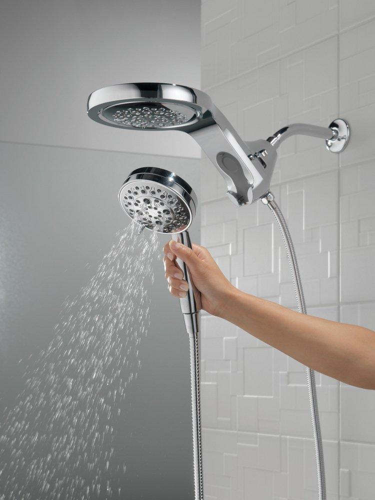 Delta Faucet Polished Chrome Multi Function Hand Shower 