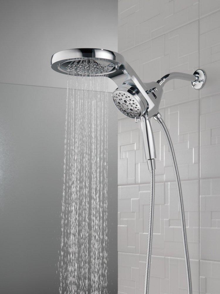 Delta Faucet Polished Chrome Multi Function Hand Shower 