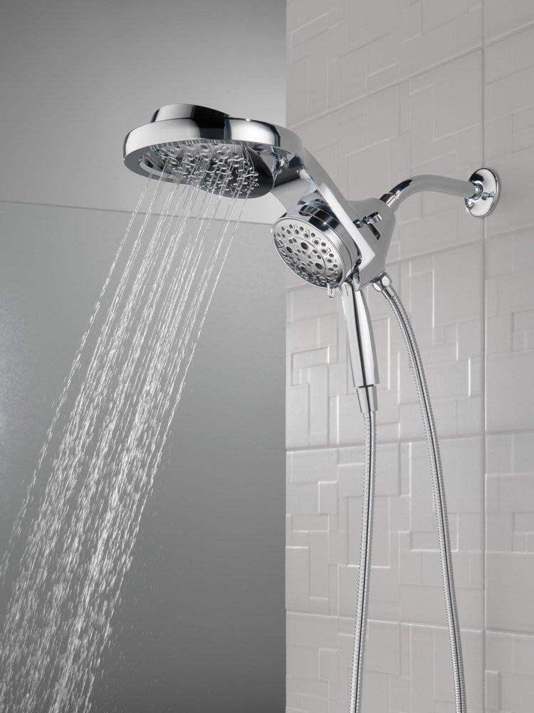 Delta Faucet Polished Chrome Multi Function Hand Shower 