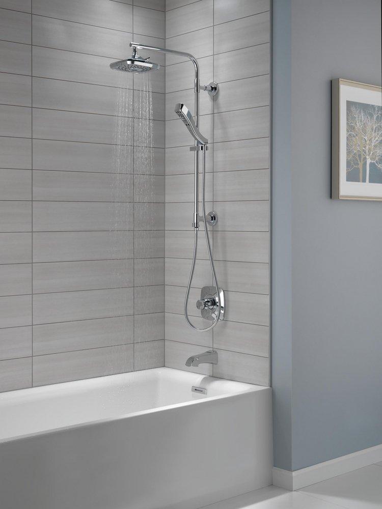 Delta Faucet Matte Black No Handle Multi Function Shower System 