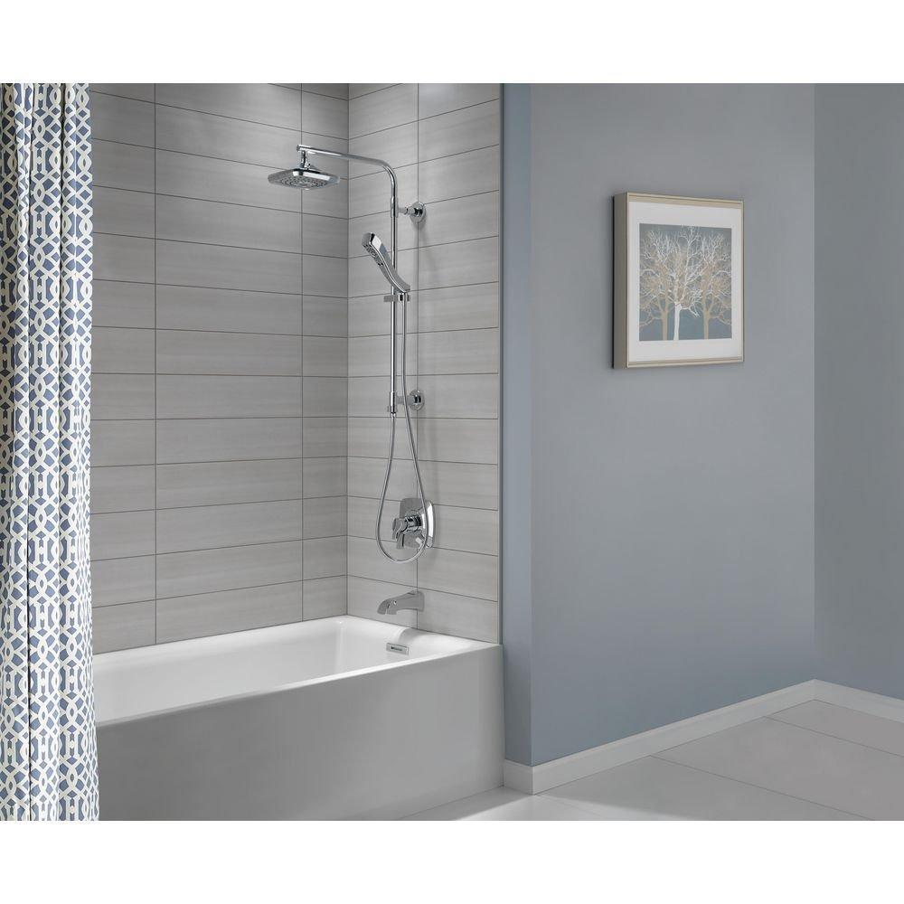Delta Faucet Matte Black No Handle Multi Function Shower System 