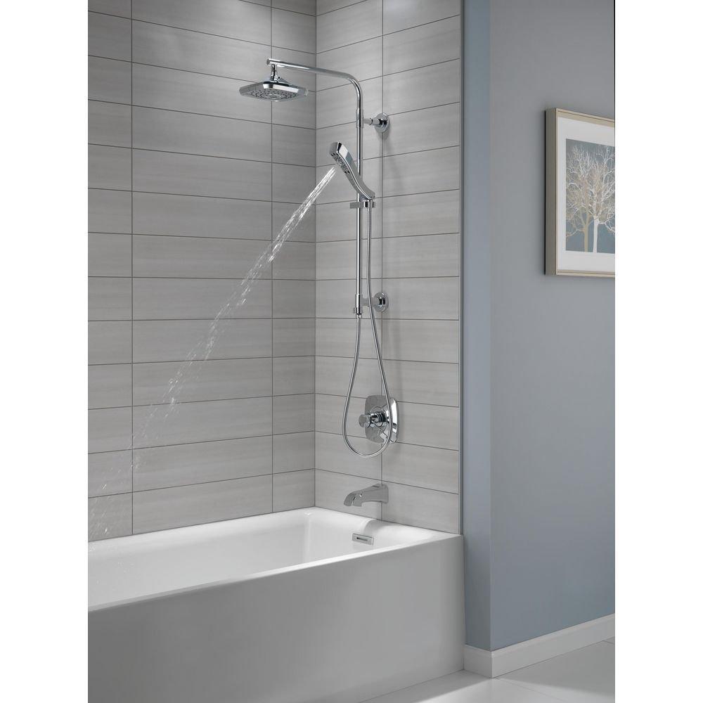 Delta Faucet Matte Black No Handle Multi Function Shower System 