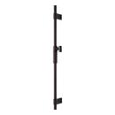 30 in. Shower Rail in Matte Black