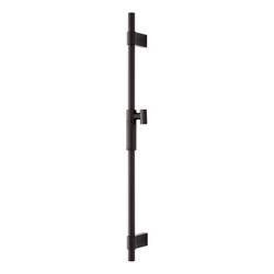 30 in. Shower Rail in Matte Black