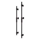 Signature Hardware Polished Chrome 3 in. Shower Rail 