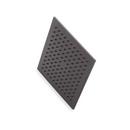 Signature Hardware Matte Black Single Rainfall Showerhead 