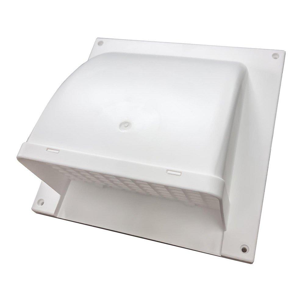Builder's Best White Dryer Vent Hood in White 