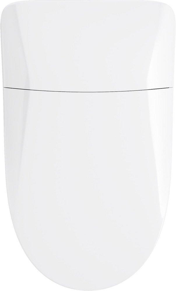 KOHLER White 0.87 gpf Elongated Floor Mount One Piece Toilet 