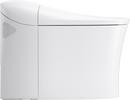 KOHLER White 0.87 gpf Elongated Floor Mount One Piece Toilet 