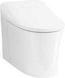 0.8 gpf/1.0 gpf Elongated Dual Flush One Piece Toilet in White