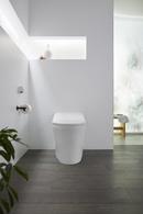 KOHLER White 0.87 gpf Elongated Floor Mount One Piece Toilet 