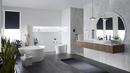KOHLER White 0.87 gpf Elongated Floor Mount One Piece Toilet 