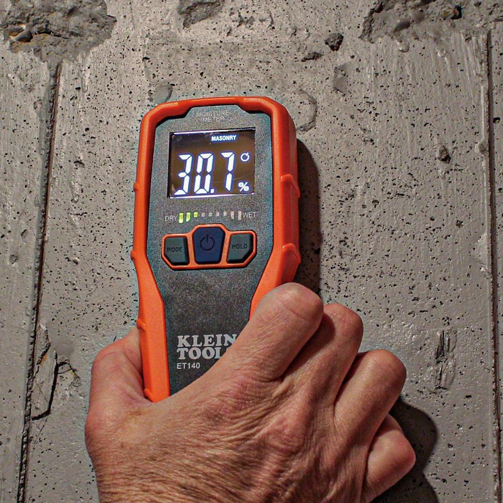 Klein Tools Black Battery Moisture Meter 