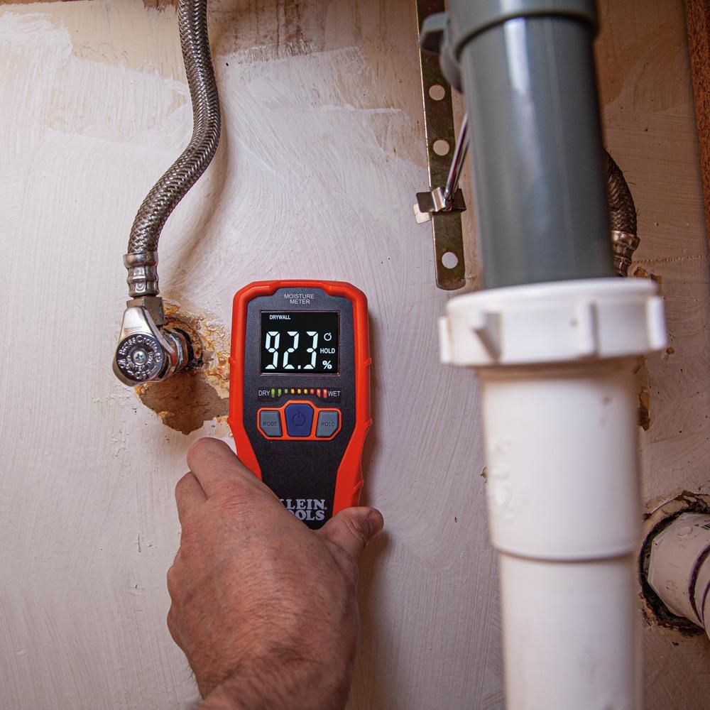 Klein Tools Black Battery Moisture Meter 