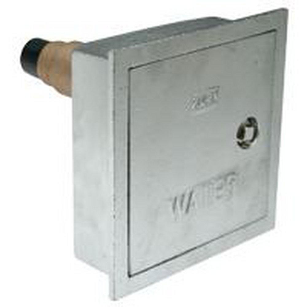 Zurn Stainless Steel Stainless Steel Female Solder and MPT x GHT Wall Hydrant 