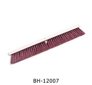 Abco Red 3 in. Cleaning and Heavy Duty Palmyra Fiber and Wood Broom in Red 